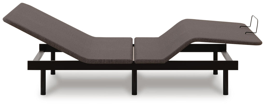 Comfort Classic Adj Base King Adjustable Base in Black, side view