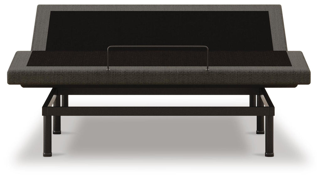 Comfort Premier Adj Base California King Adjustable Base in Black, front view