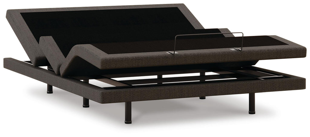 Comfort Ultra Adj Base Twin XL Adjustable Base in Black, angle view