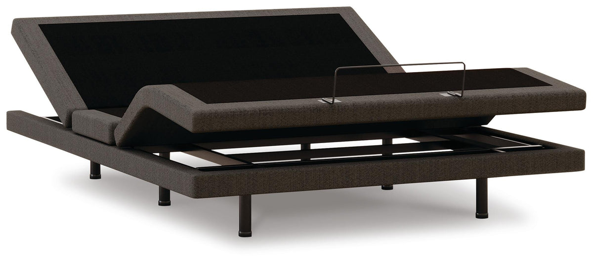 Comfort Ultra Adj Base Twin XL Adjustable Base in Black, angle view