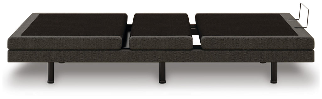 Comfort Ultra Adj Base Twin XL Adjustable Base in Black, side view