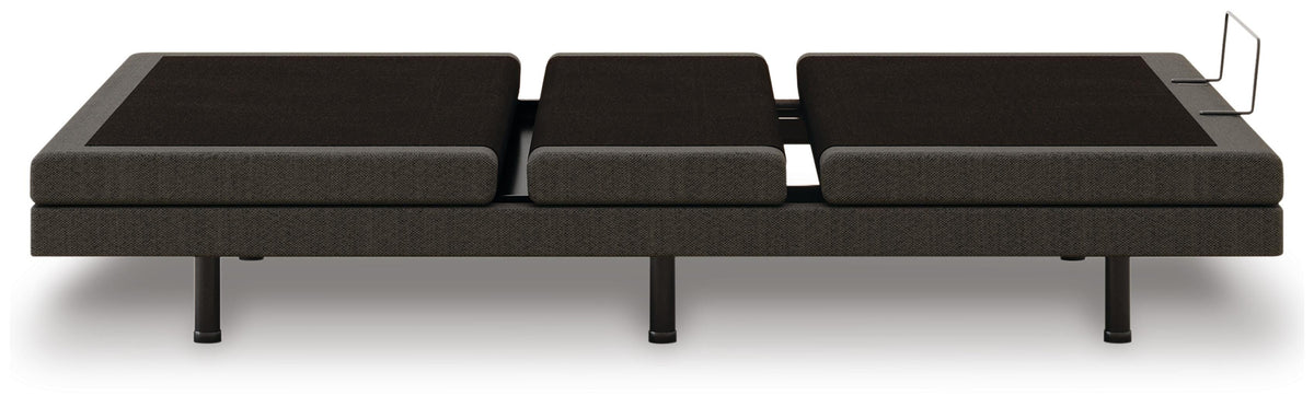 Comfort Ultra Adj Base Twin XL Adjustable Base in Black, side view
