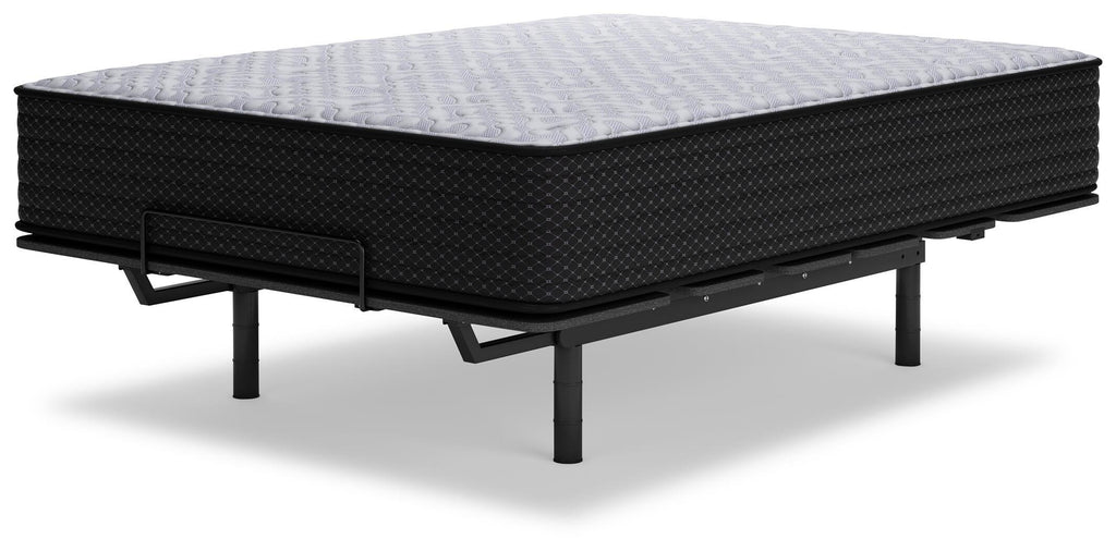 Anniversary Edition Plush Twin XL Mattress in White, angle view