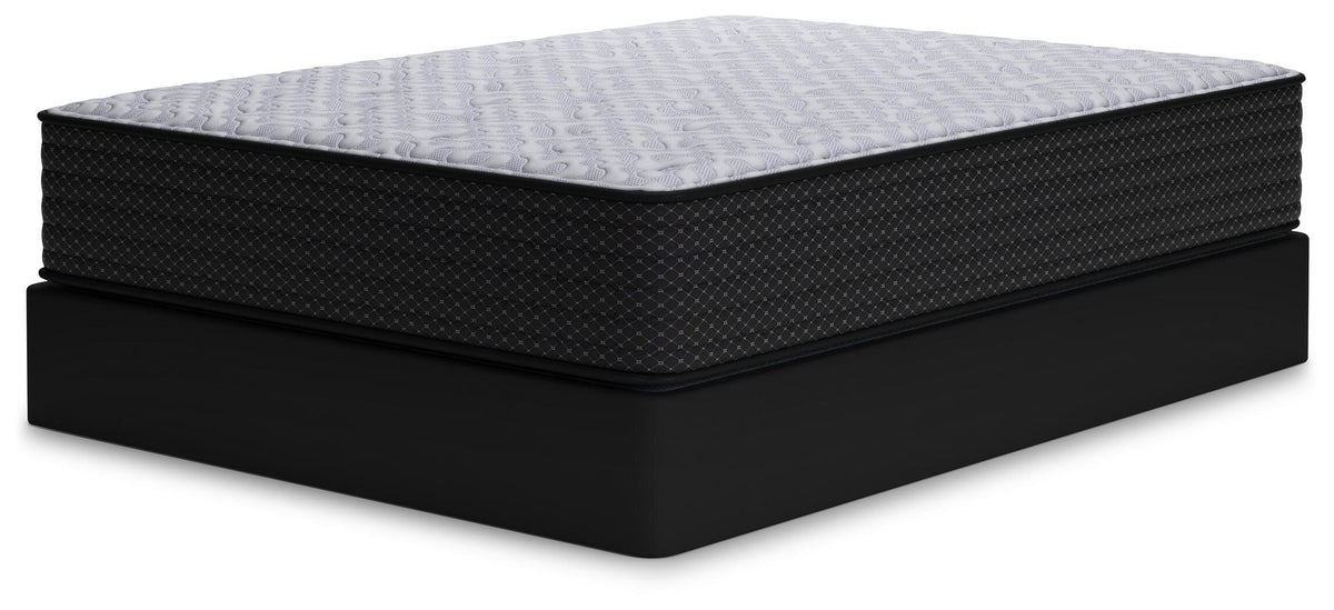 Anniversary Edition Plush Twin XL Mattress in White, angle view