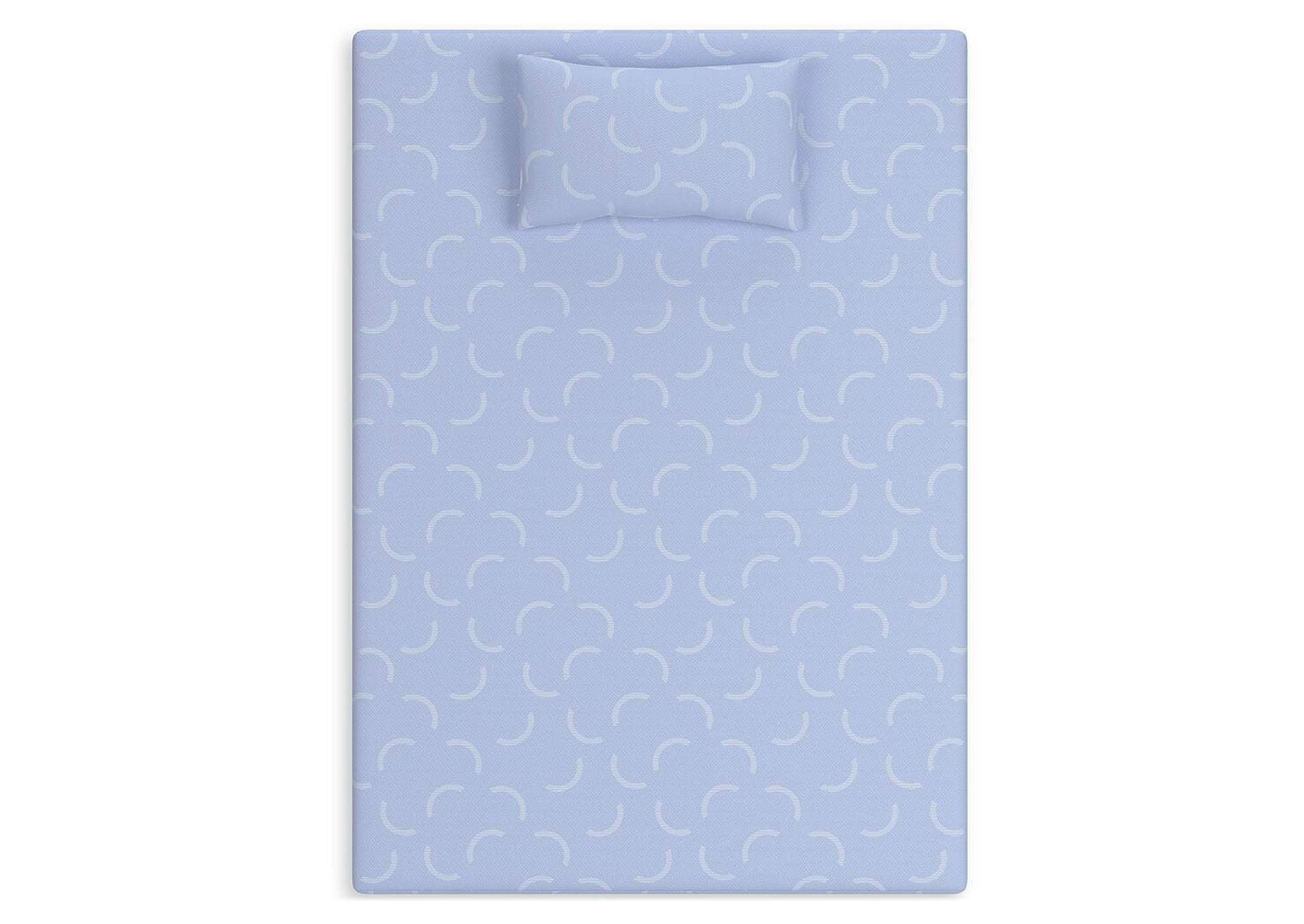 iKidz Ocean Twin Mattress and Pillow