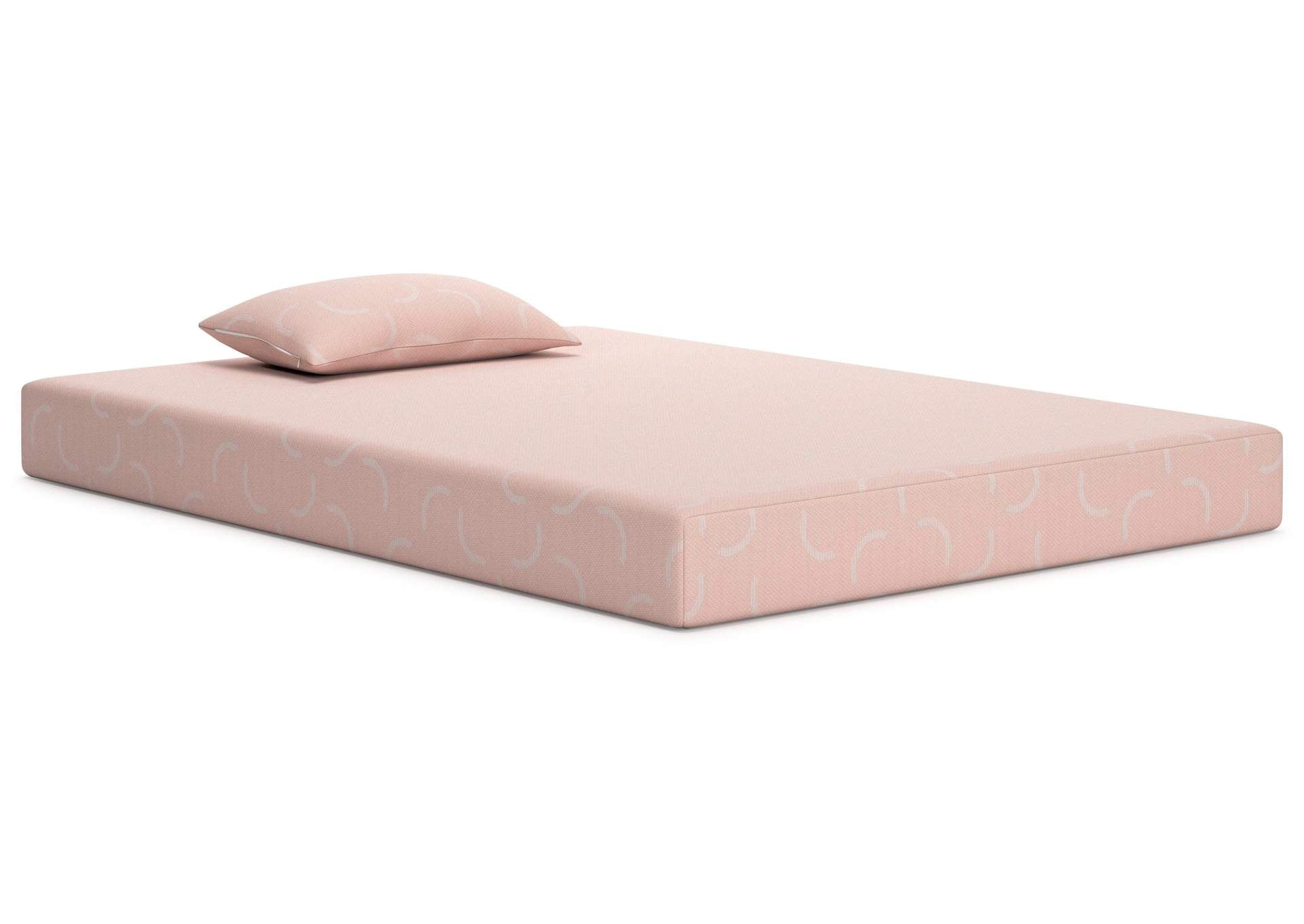 iKidz Coral Full Mattress and Pillow