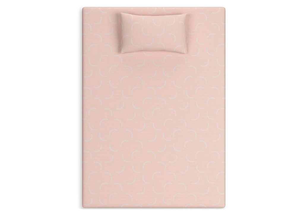 iKidz Coral Full Mattress and Pillow