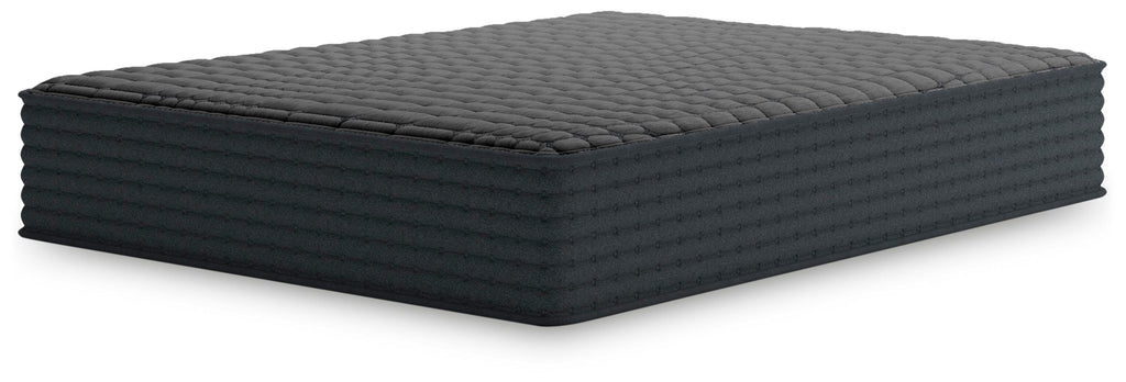 Gray 1200 Hybrid King Mattress in Gray, angle view