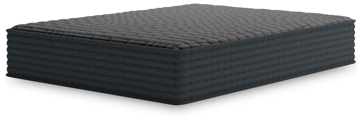Gray 1200 Hybrid King Mattress in Gray, angle view