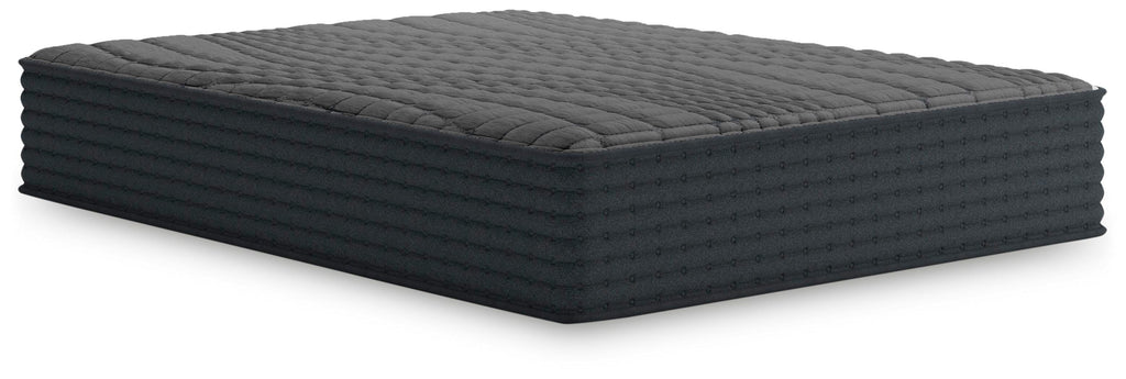 Gray 1200 Hybrid King Mattress in Gray, angle view