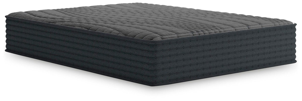 Gray 1200 Hybrid King Mattress in Gray, angle view