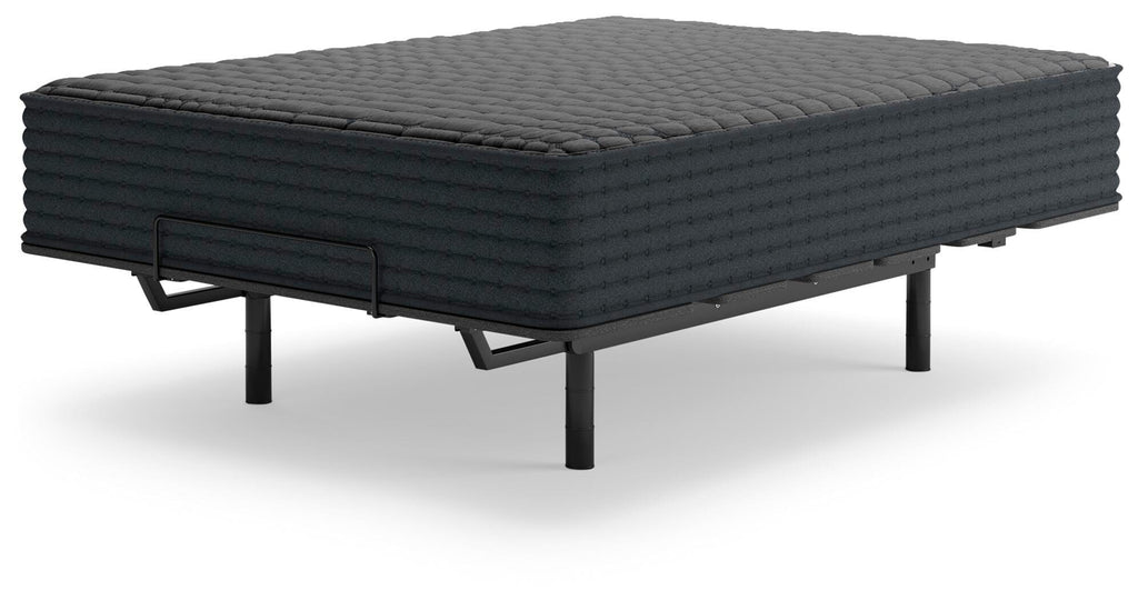 Gray 1200 Hybrid King Mattress in Gray, angle view