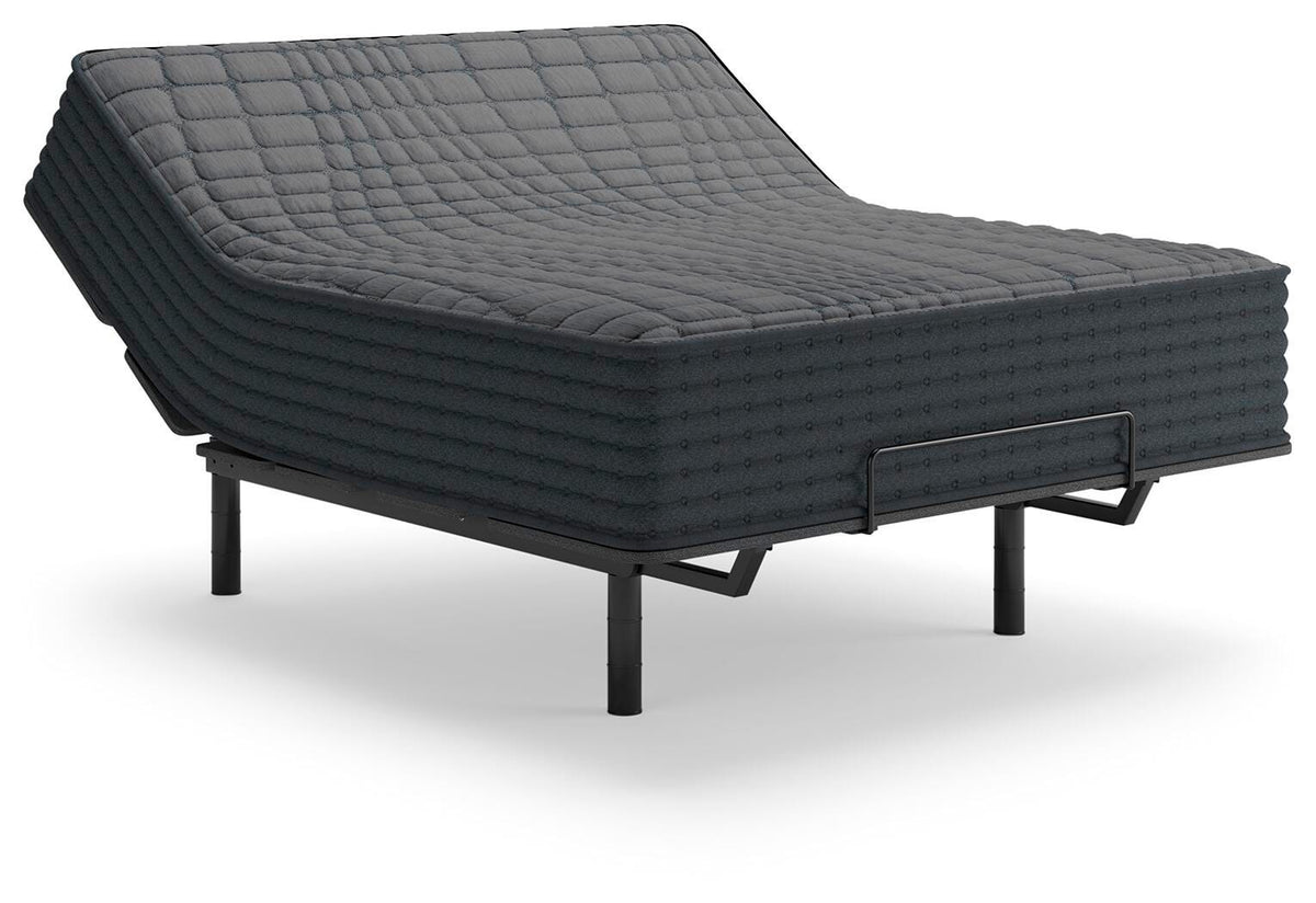 Gray 1200 Hybrid King Mattress in Gray, angle view