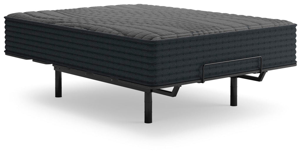 Gray 1200 Hybrid King Mattress in Gray, angle view