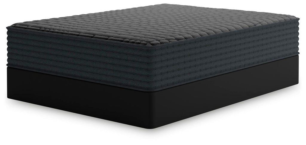 Gray 1200 Hybrid King Mattress in Gray, angle view