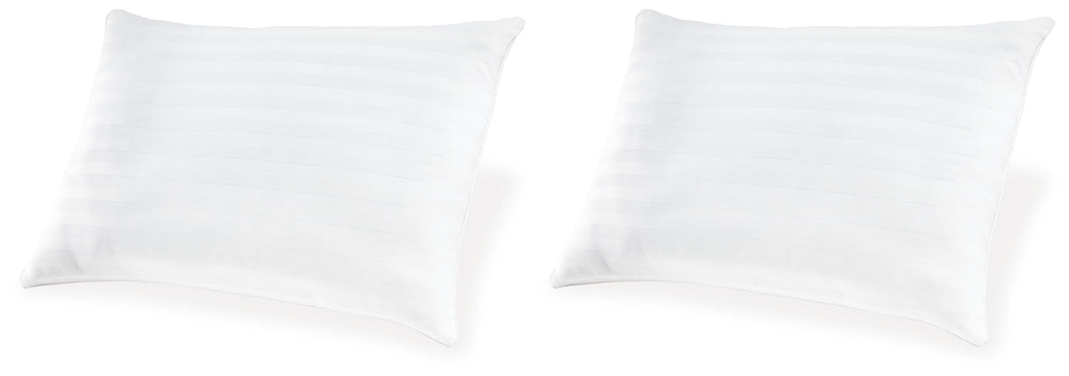 Zephyr 2.0 Pillow (Set of 2)(9/Case) in White, angle view