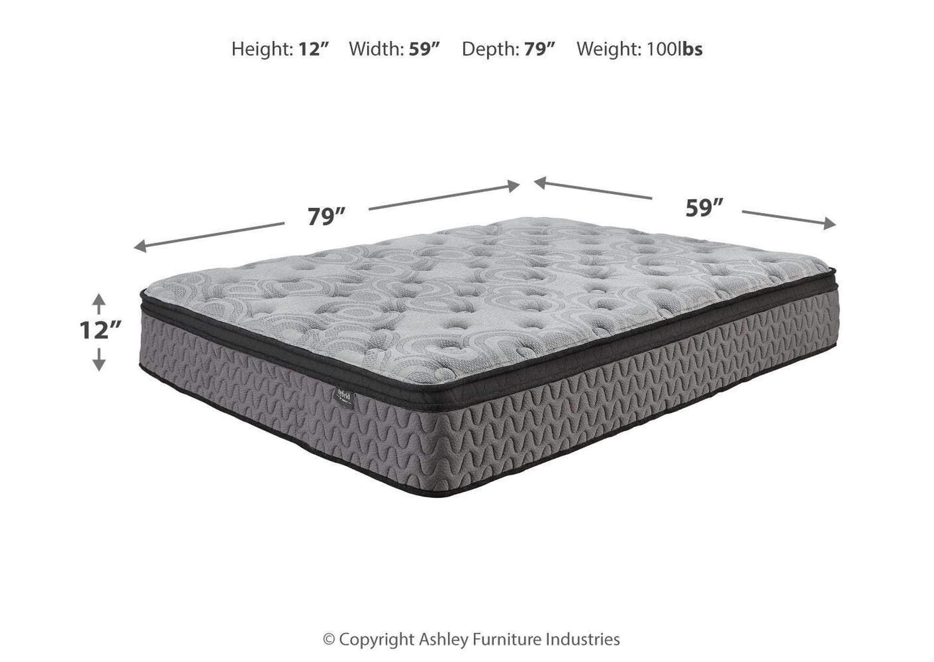 Augusta2 Full Mattress dimensions