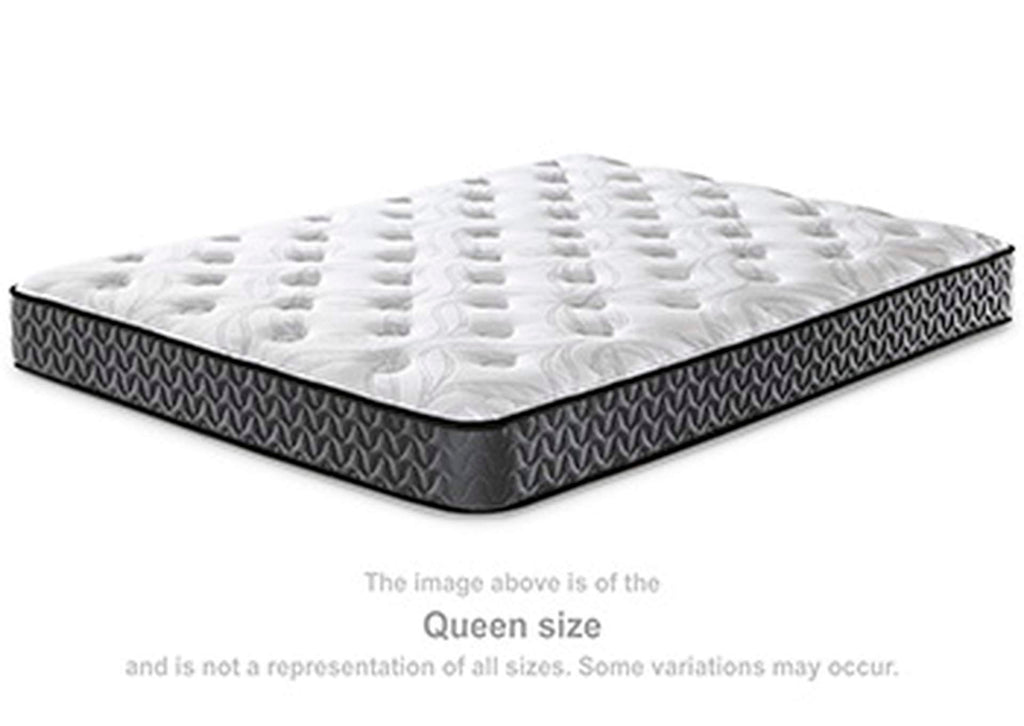 8 Inch Bonnell Hybrid Full Mattress angled view