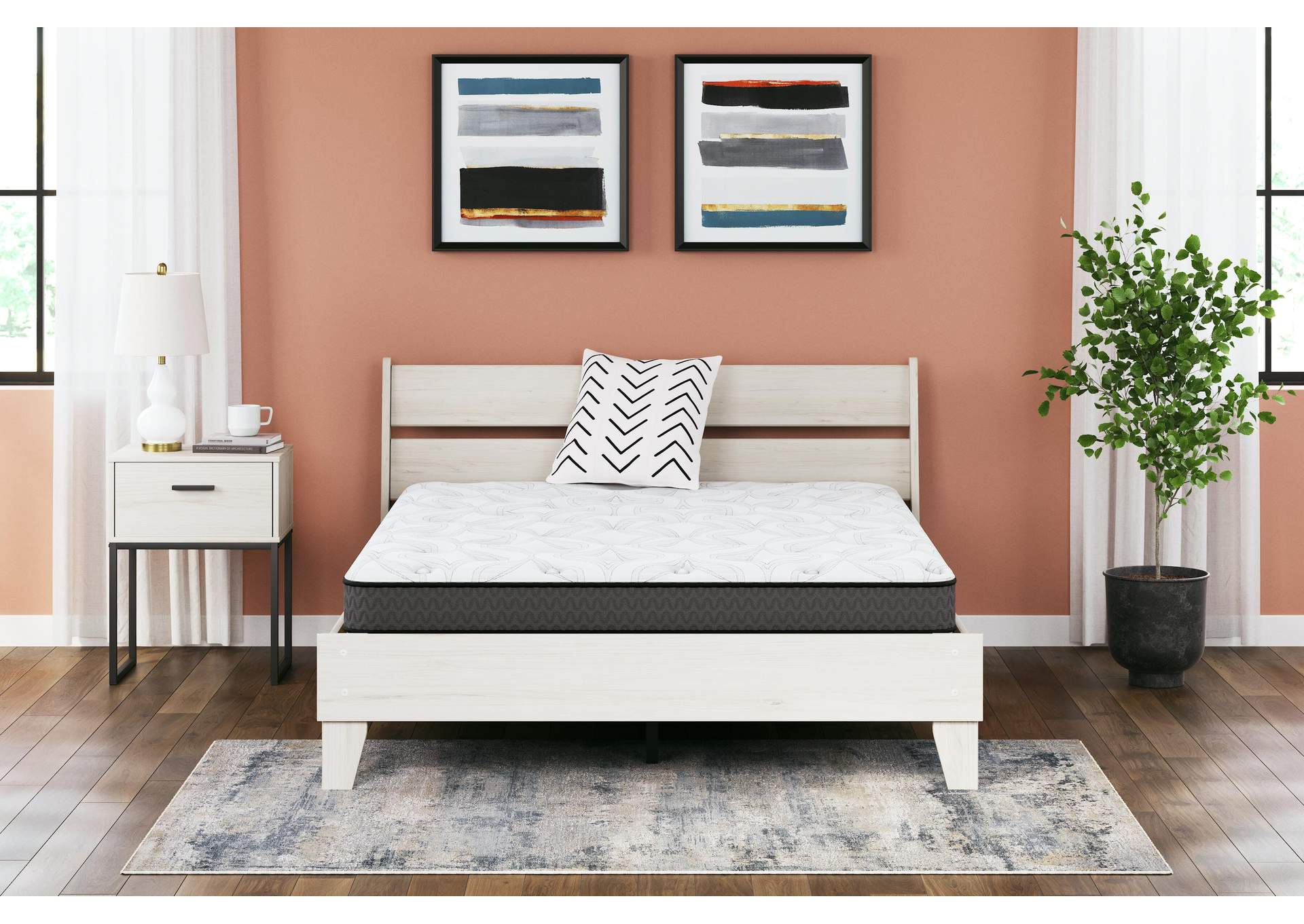 8 Inch Bonnell Hybrid Full Mattress