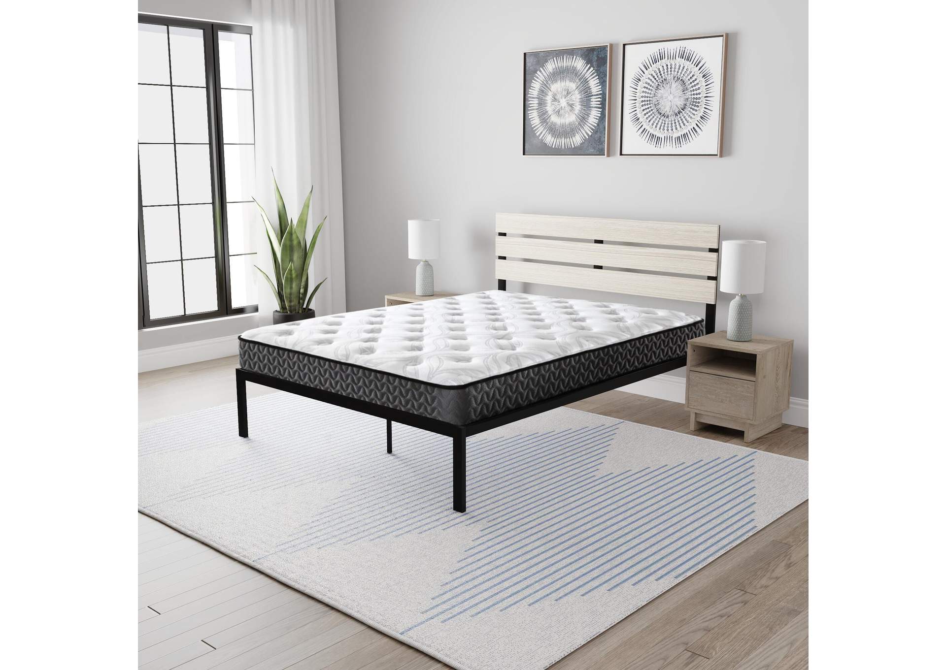 8 Inch Bonnell Hybrid California King Mattress