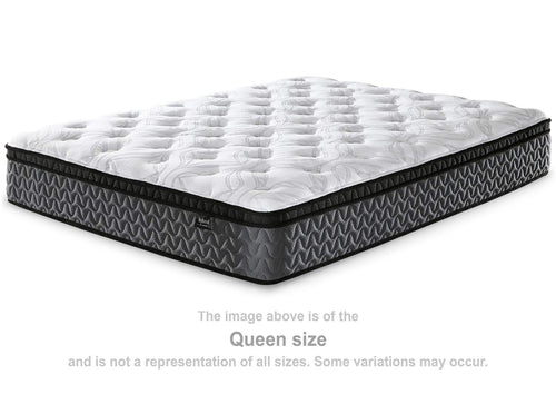 12 Inch Pocketed Hybrid Full Mattress angled view