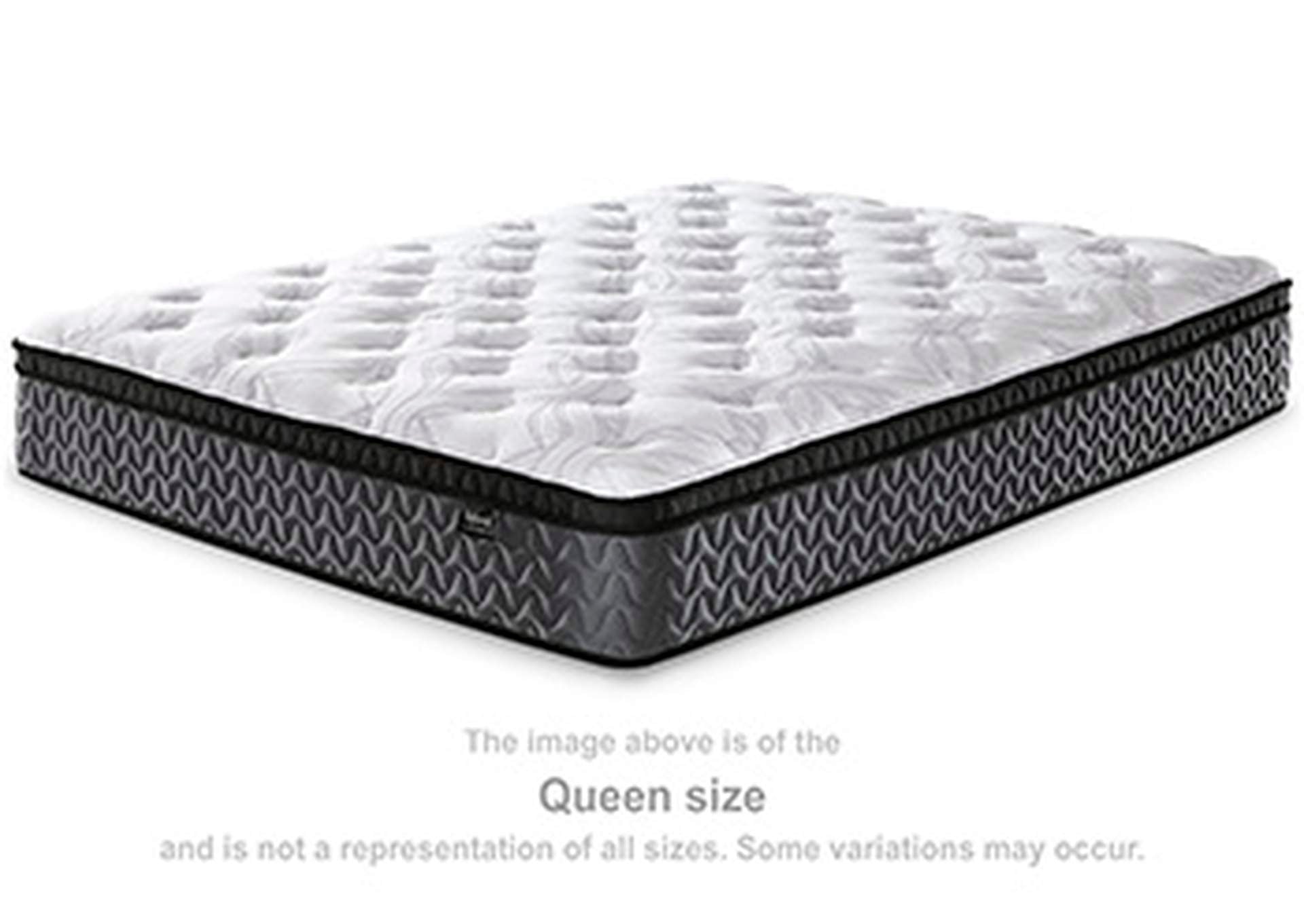 12 Inch Pocketed Hybrid Full Mattress angled view