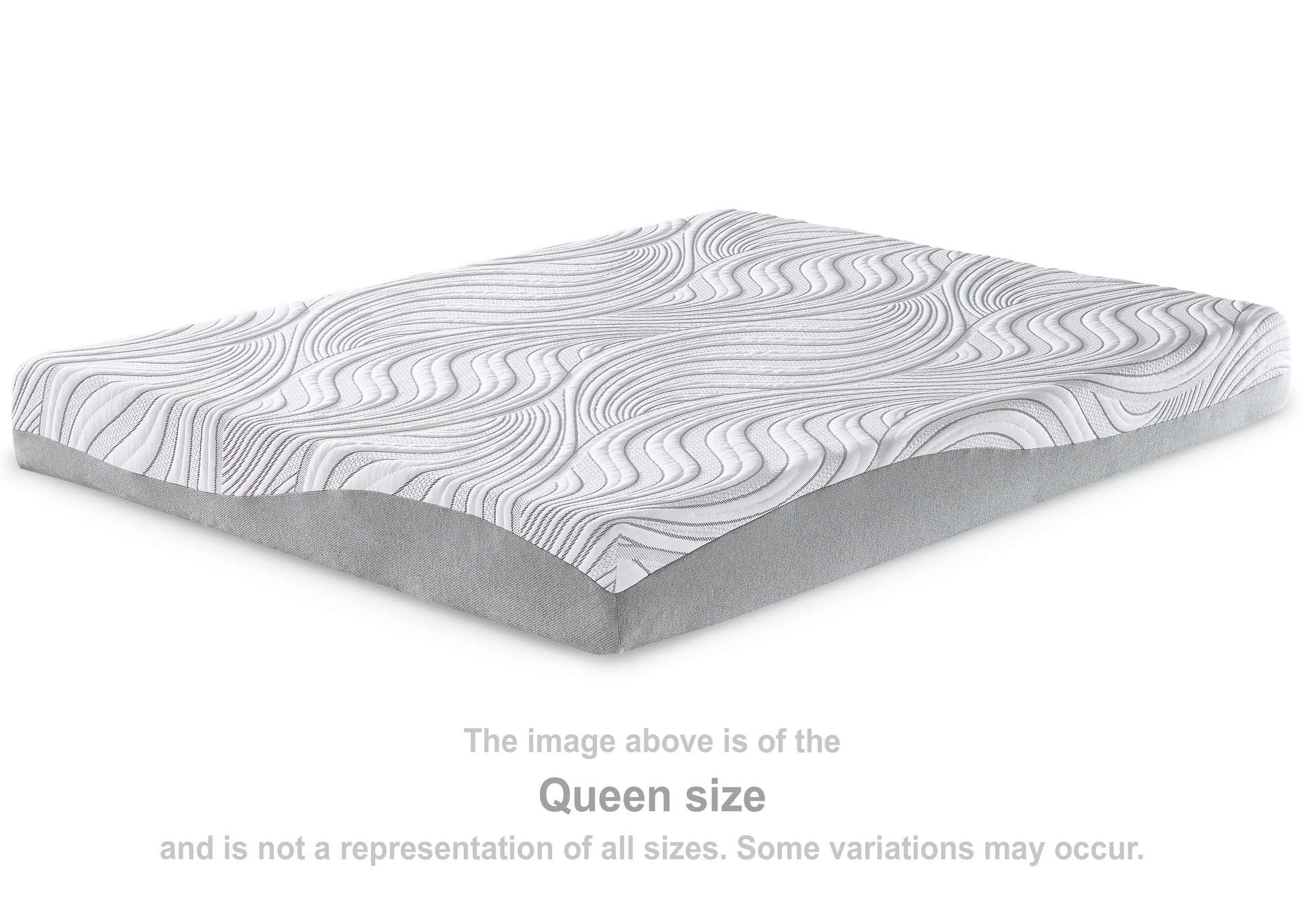 8 Inch Memory Foam California King Mattress angled view