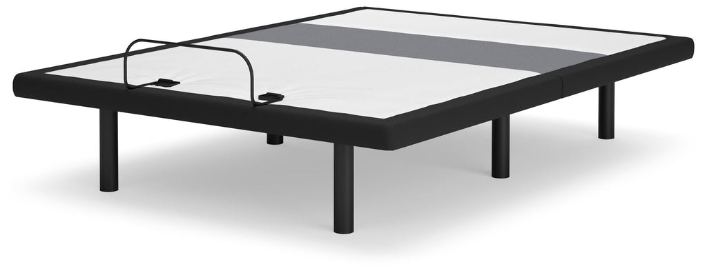 Best Base with Lumbar and Audio Full Adjustable Head Base in Charcoal Gray, angle view
