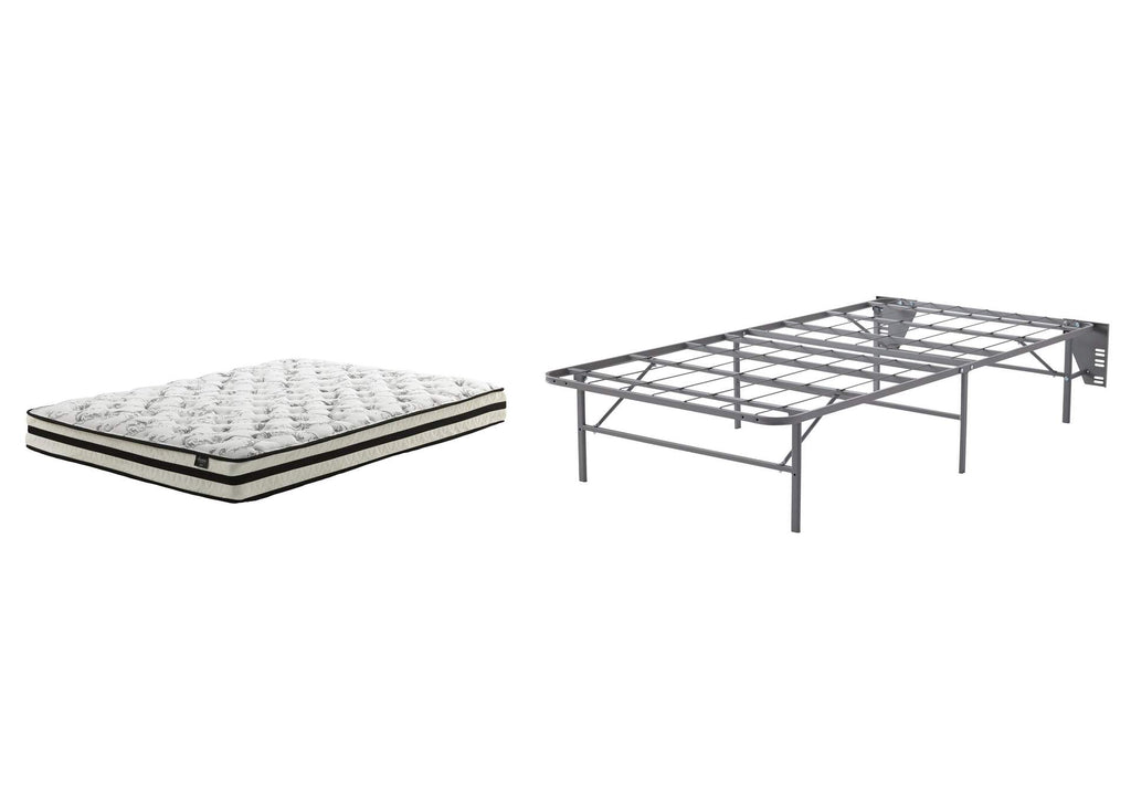 8 Inch Chime Innerspring Mattress with Foundation