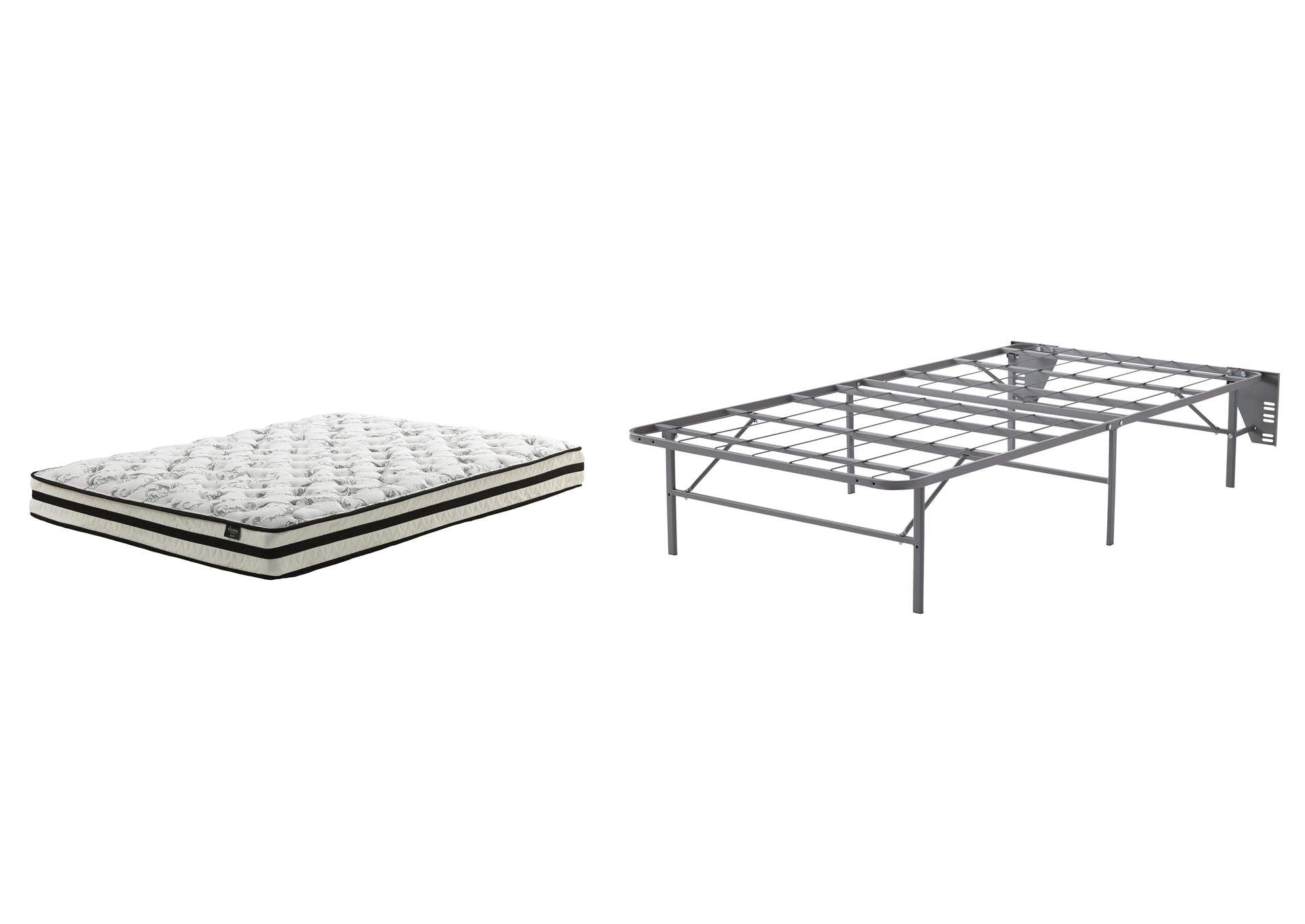 8 Inch Chime Innerspring Mattress with Foundation