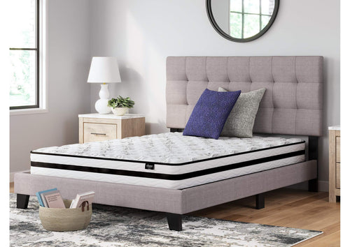 8 Inch Chime Innerspring Twin Mattress in a Box room view