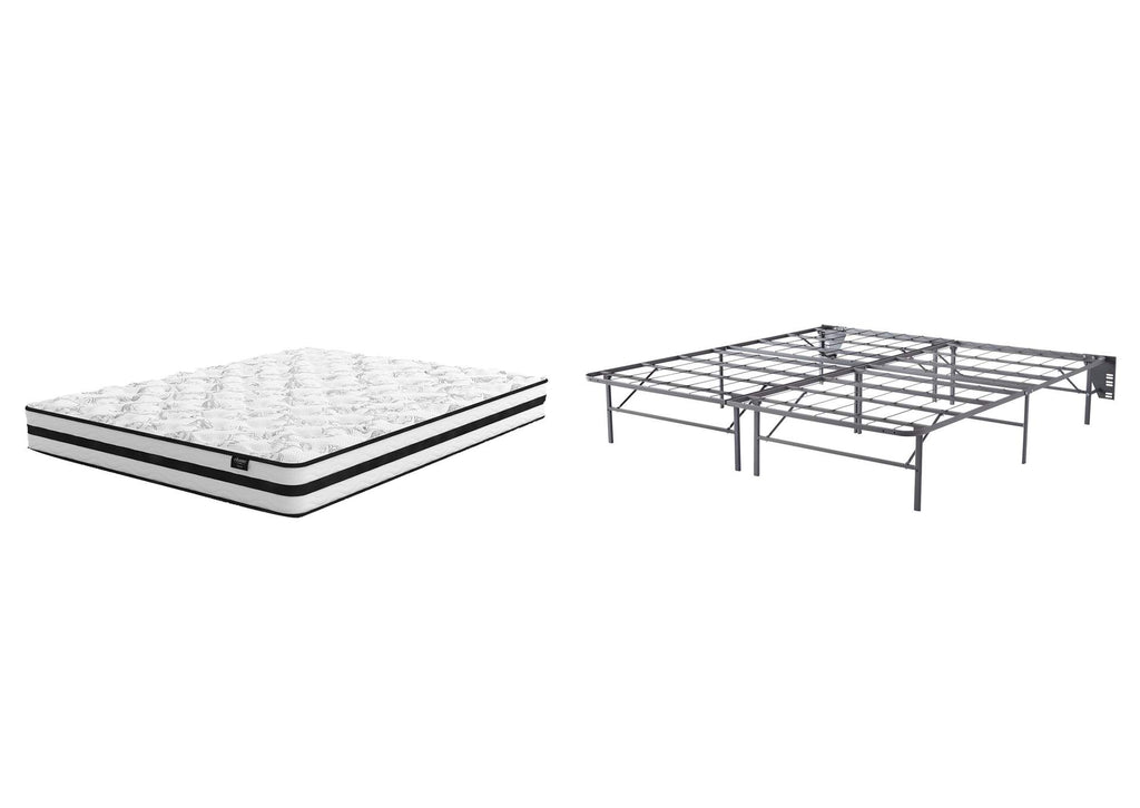8 Inch Chime Innerspring Mattress with Foundation