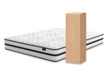 Willowton Queen Panel Bed with Chime 10" Hybrid Mattress