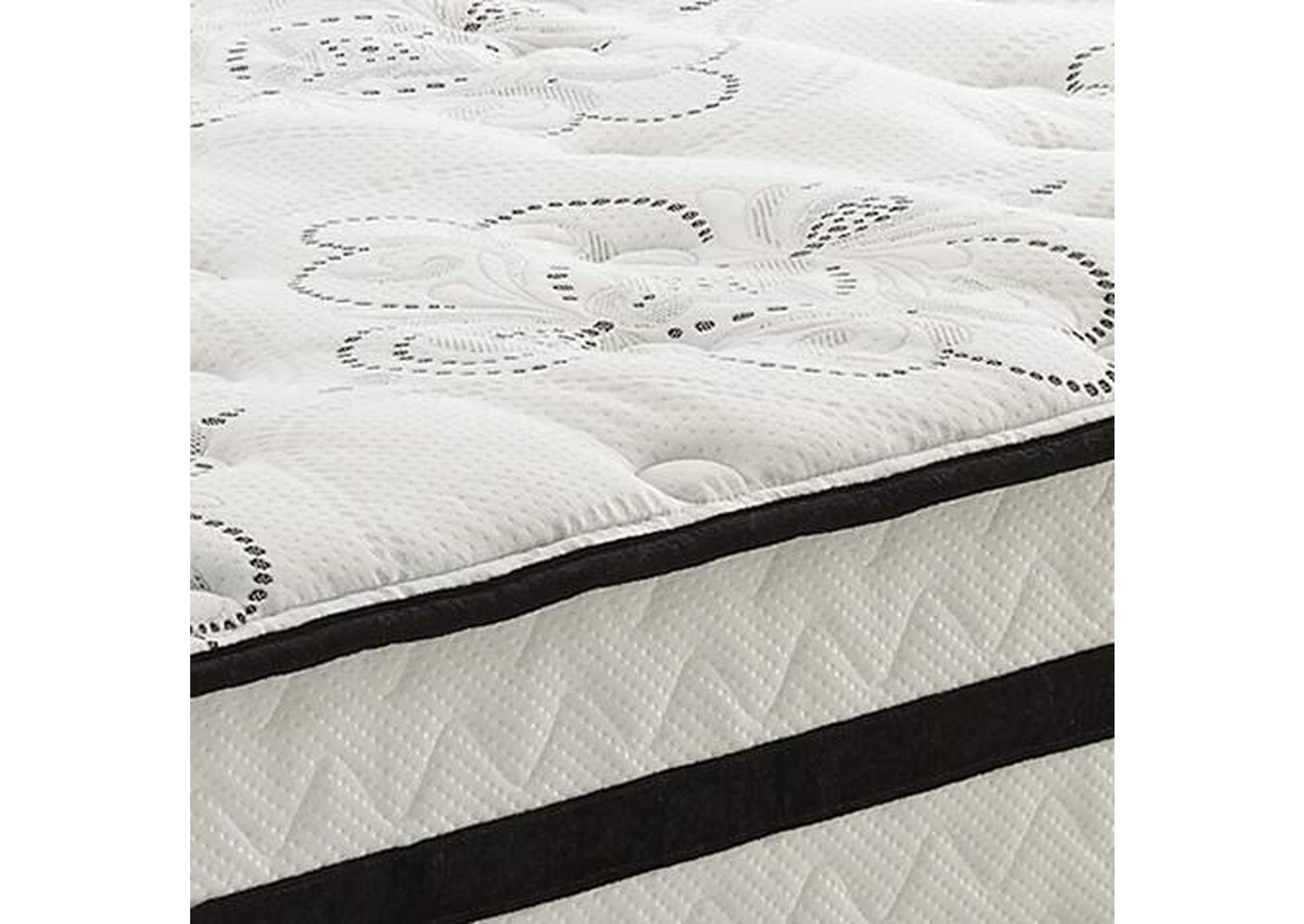 Socalle Twin Platform Bed with Chime 10 Inch Medium Hybrid Mattress color swatch