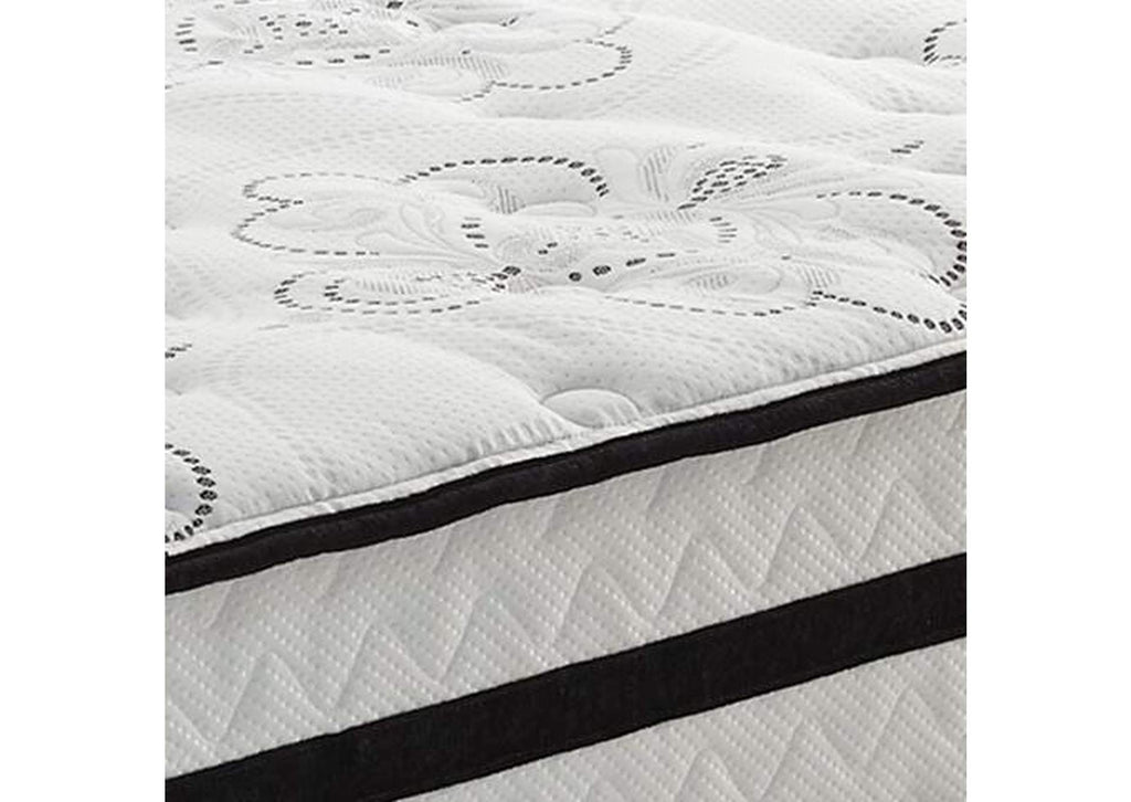 Socalle Full Platform Bed with Chime 10 Inch Medium Hybrid Mattress color swatch