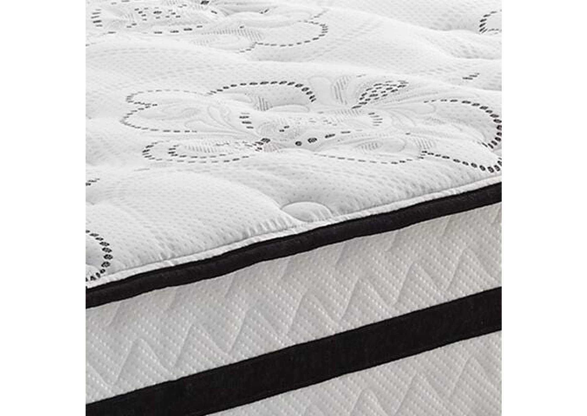 Socalle Full Platform Bed with Chime 10 Inch Medium Hybrid Mattress color swatch