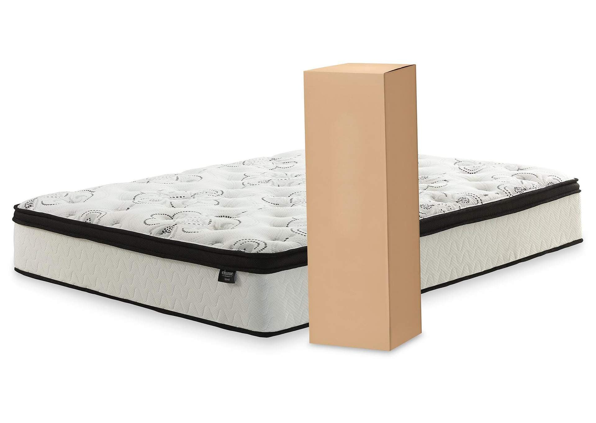 Chime 12 Inch Hybrid Queen Mattress in a Box