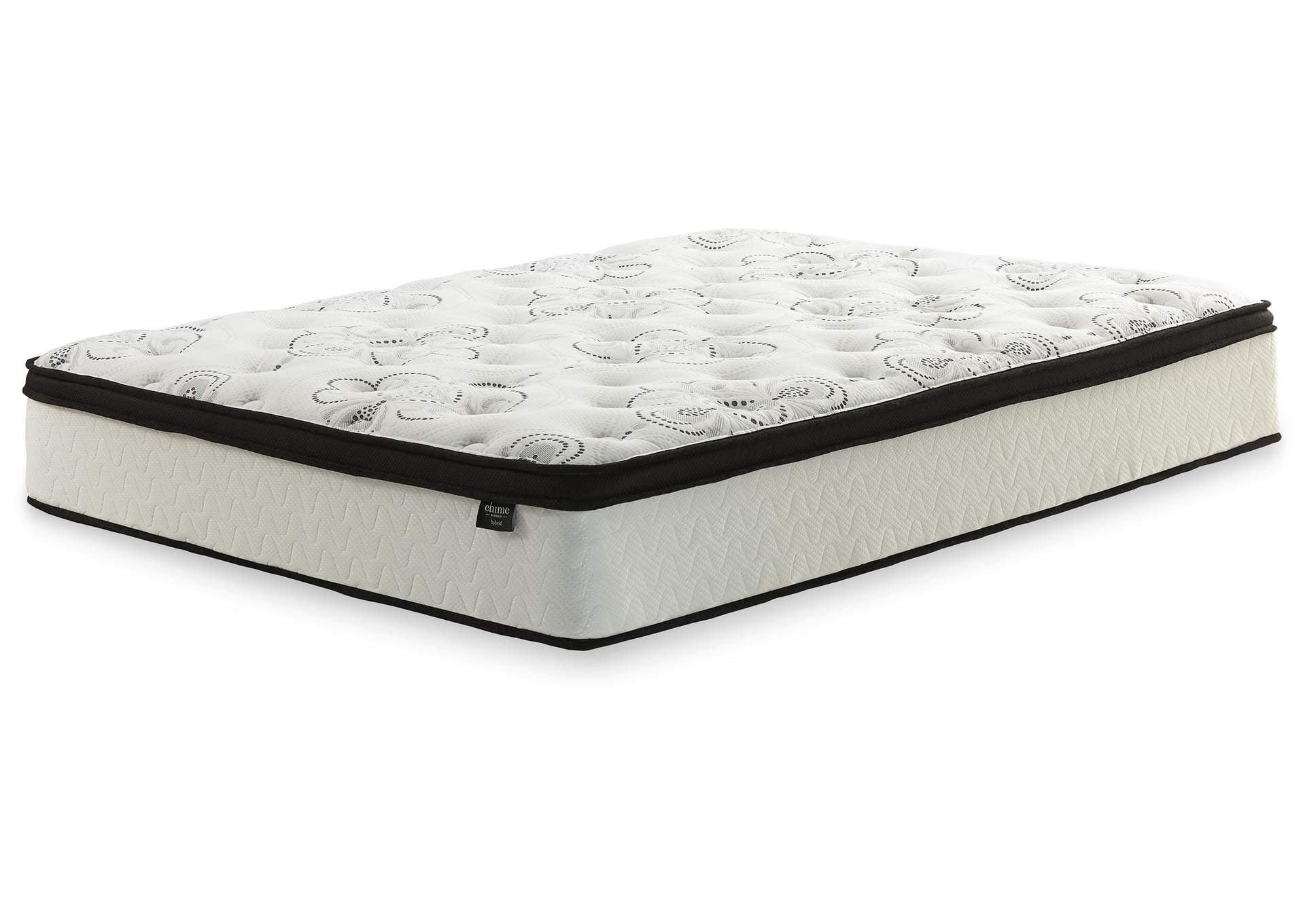 Chime 12 Inch Hybrid Full Mattress with Foundation