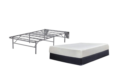 10 Inch Chime Memory Foam Mattress with Foundation