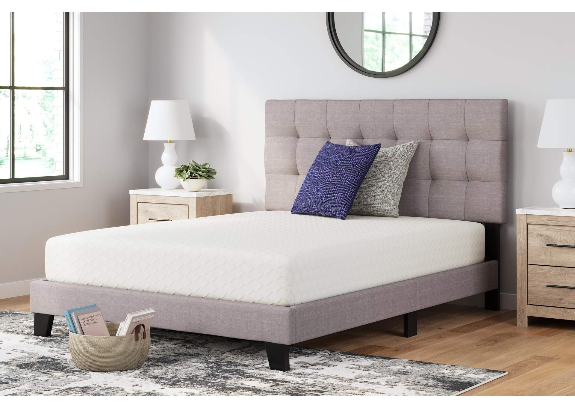 10 Inch Chime Memory Foam Full Mattress in a Box