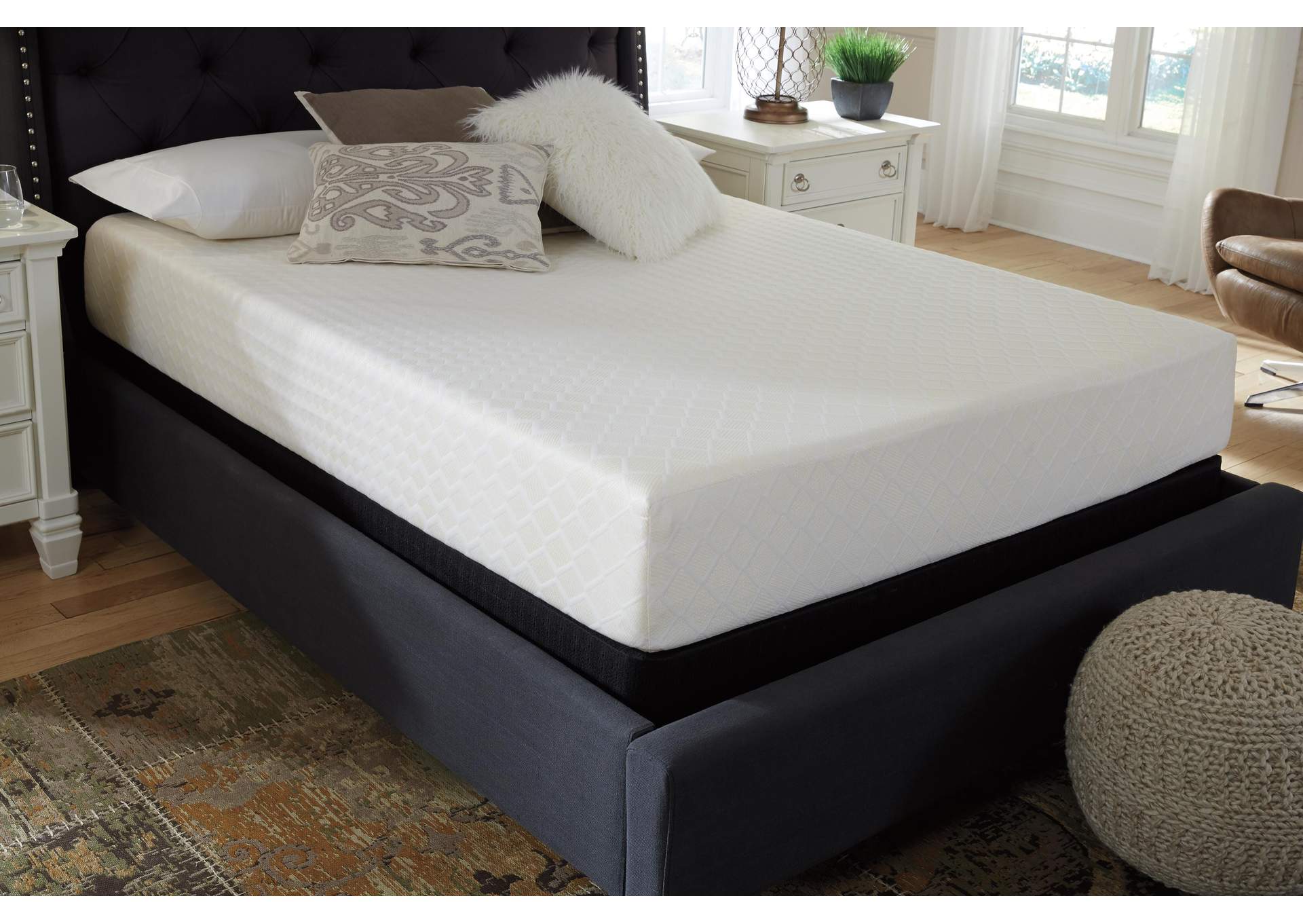 10 Inch Chime Memory Foam California King Mattress in a Box