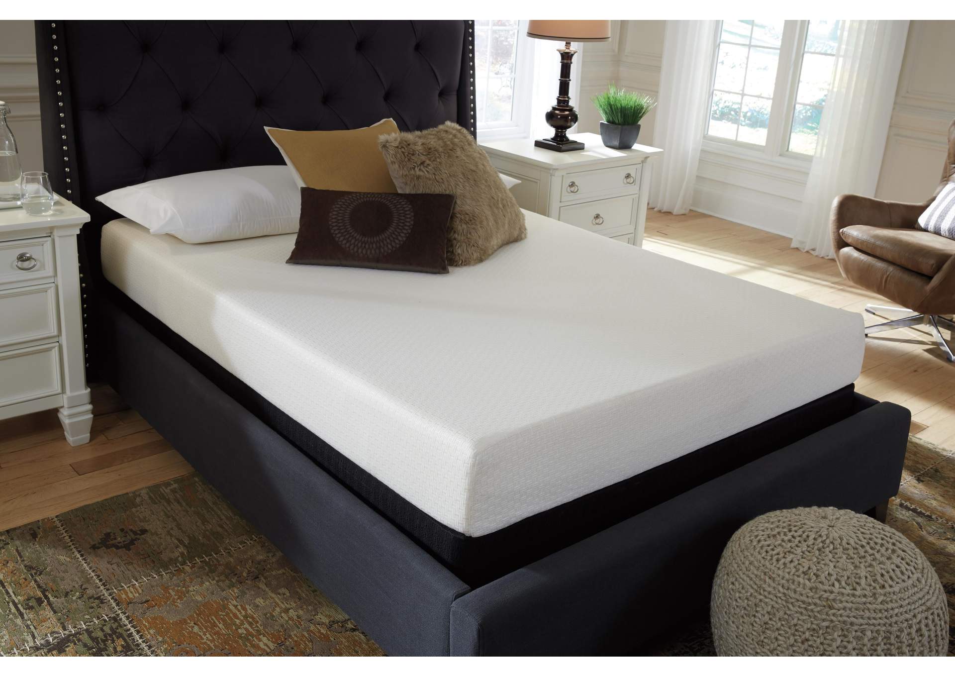 Chime 8 Inch Memory Foam Twin Mattress in a Box