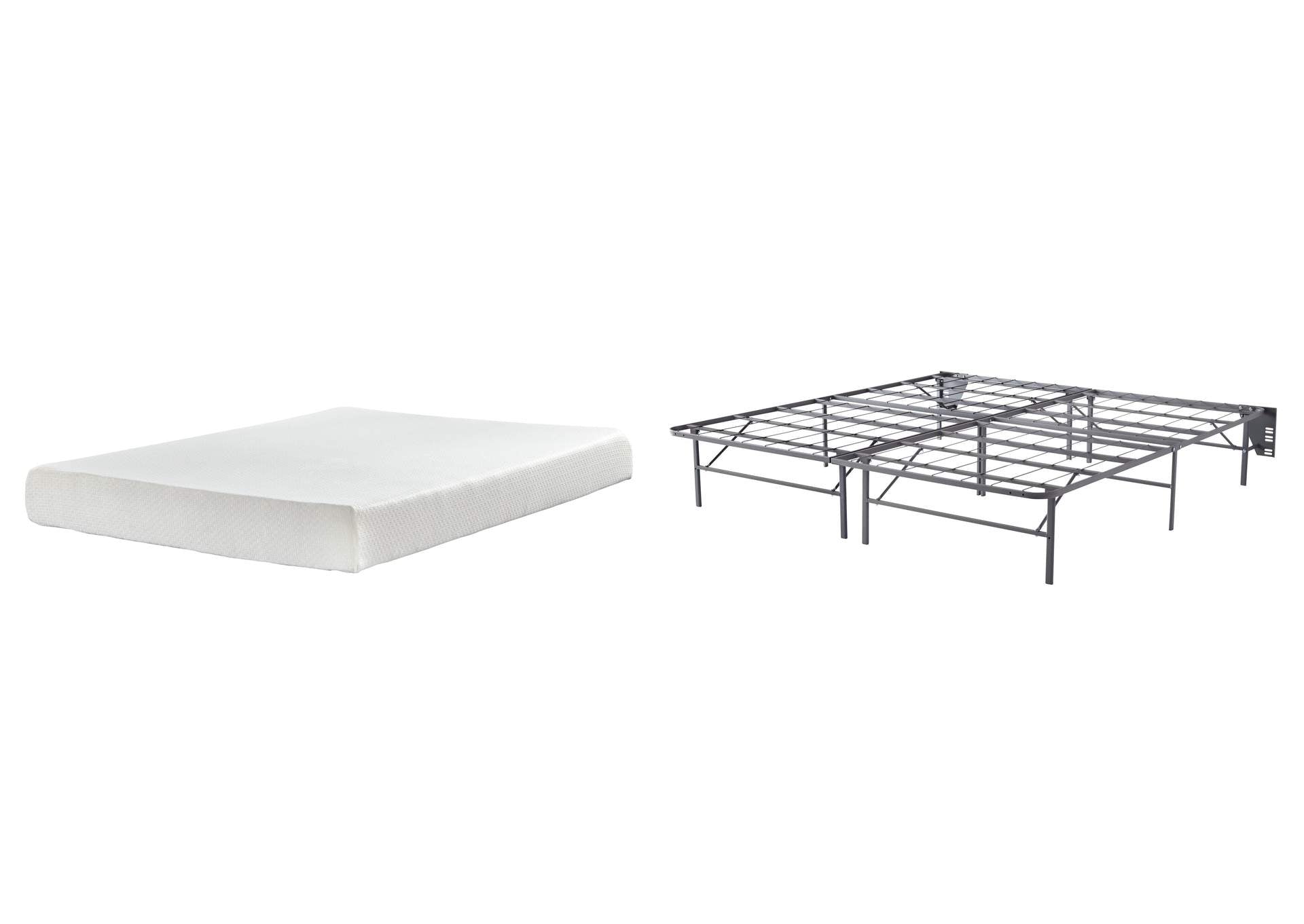 Chime 8 Inch Memory Foam Mattress with Foundation