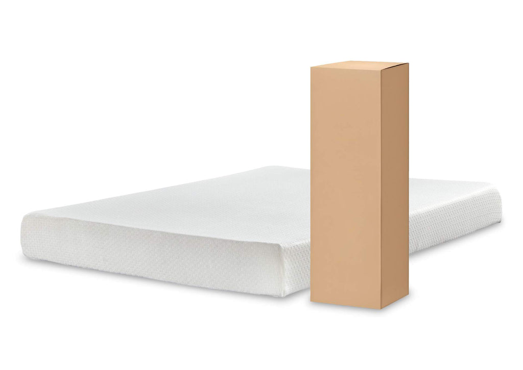 Finch Queen Platform Bed with Chime 8 Inch Medium Memory Foam Mattress