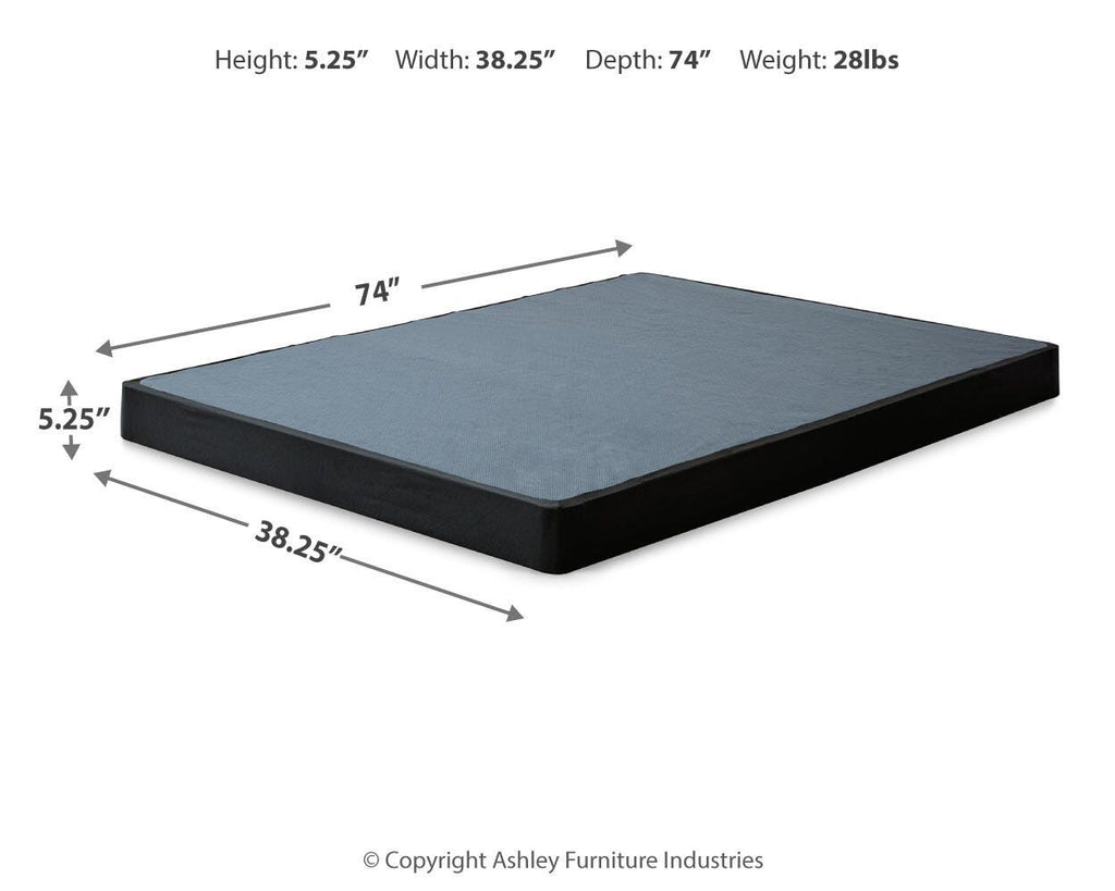 Low Profile Twin Foundation in Black, alternate view 5