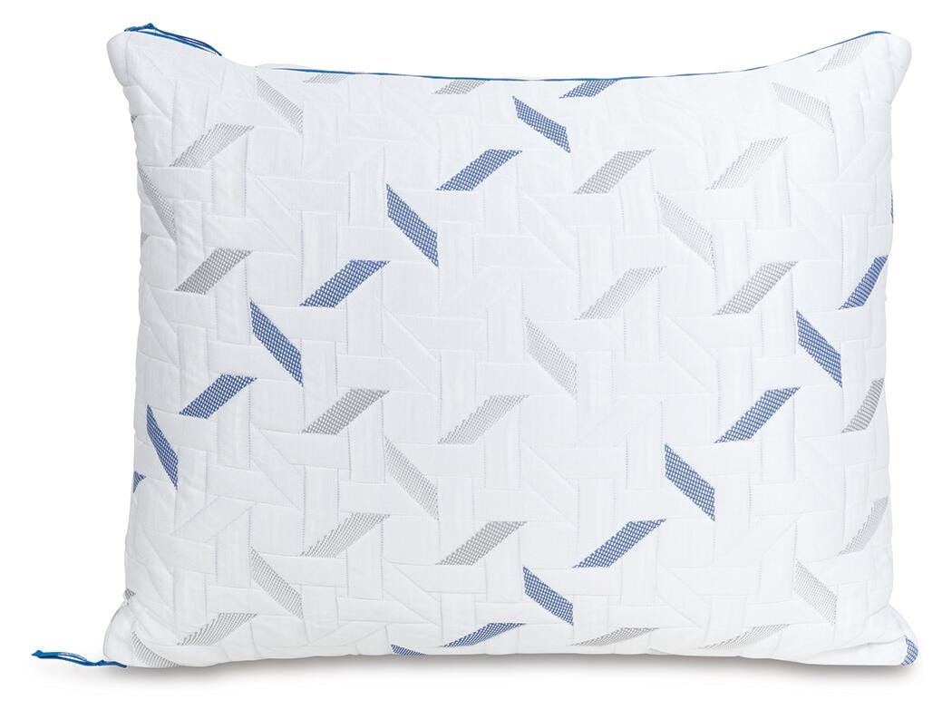 Nectar Classic Pillow in White, top view