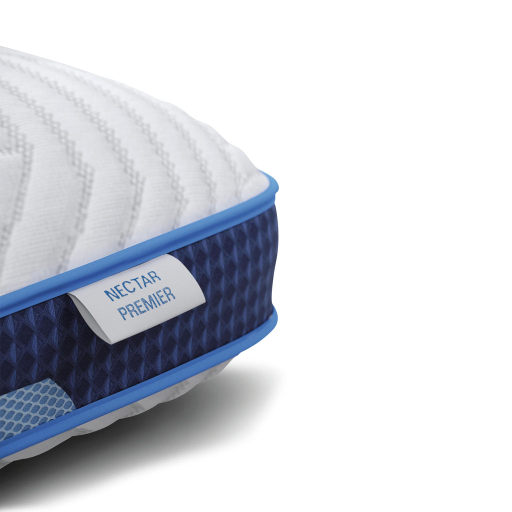 Nectar Premier Pillow (Set of 4) in White, detail view
