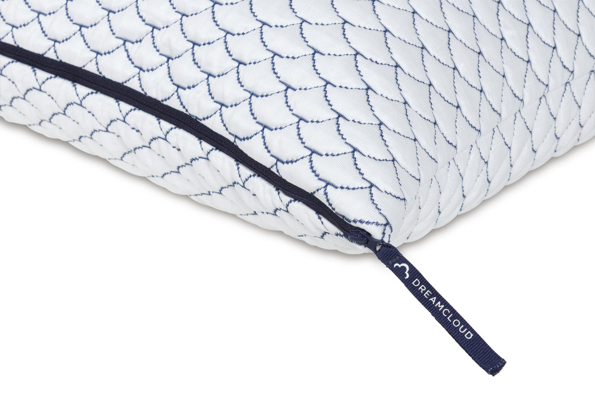 Nectar Classic Pillow in White, detail view