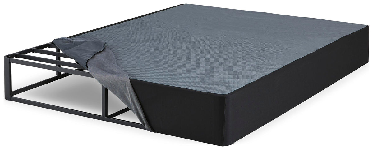 Foundation Twin XL Foundation in Black, angle view