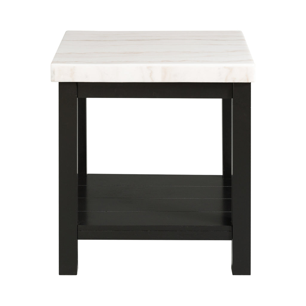 Marcello W/ White Top - End Table